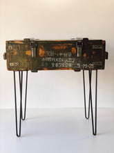 Load image into Gallery viewer, Huang Crate w/ 19" hairpin legs