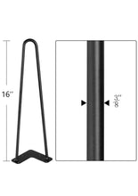 Load image into Gallery viewer, 16" Hairpin Legs