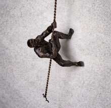 Load image into Gallery viewer, BRONZE CLIMBING MAN
