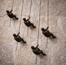 Load image into Gallery viewer, BRONZE CLIMBING MAN
