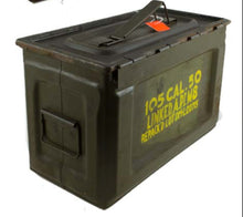 Load image into Gallery viewer, WWII 50 CAL AMMO CAN
