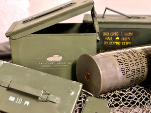 M2A2 50cal Ammo Cans in Wood Ammo Crate